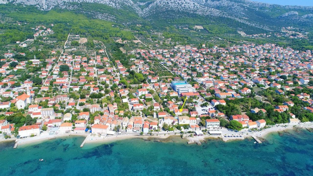 Apartments Maestral Оребич Экстерьер фото