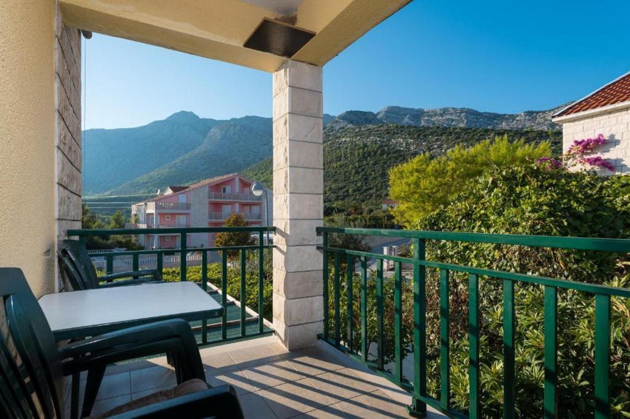 Apartments Maestral Оребич Экстерьер фото