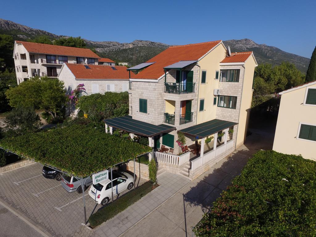 Apartments Maestral Оребич Экстерьер фото